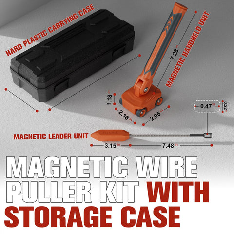 Craimil wire puller with 180-degree adjustable handle for comfortable maneuvering.