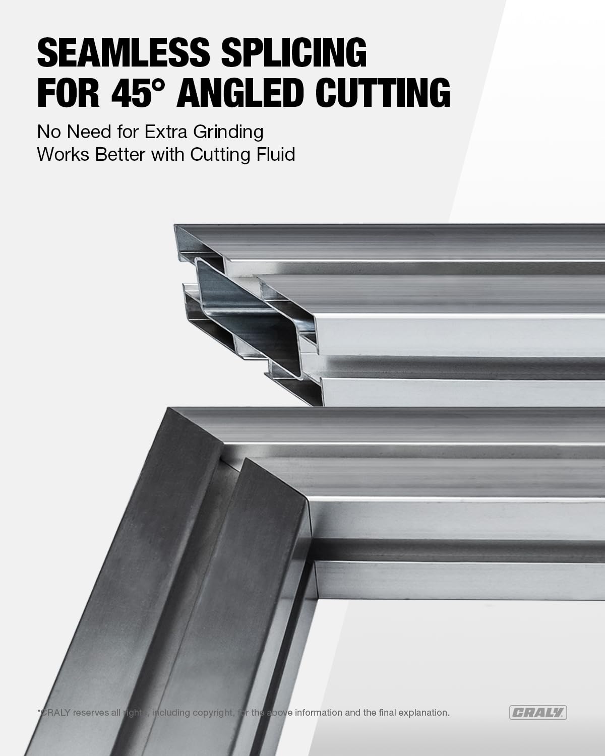 CRALY Black Ice anti-stick coating minimizes heat and friction.
