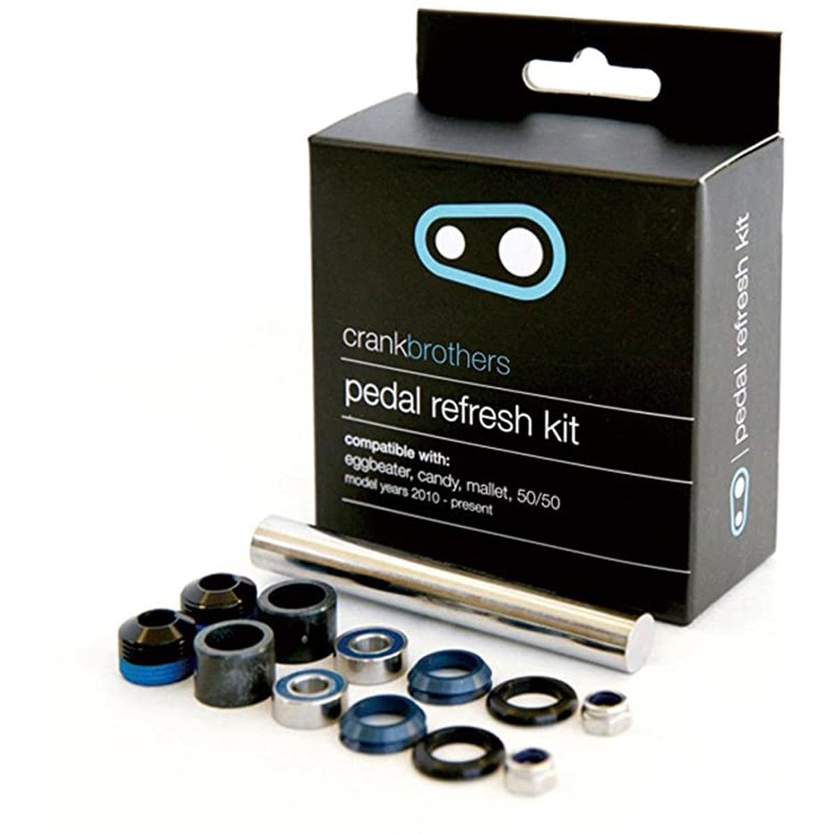 Crankbrothers Eggbeater/Candy/Mallet 5050 pedal refresh kit for smoother engagement and easy maintenance