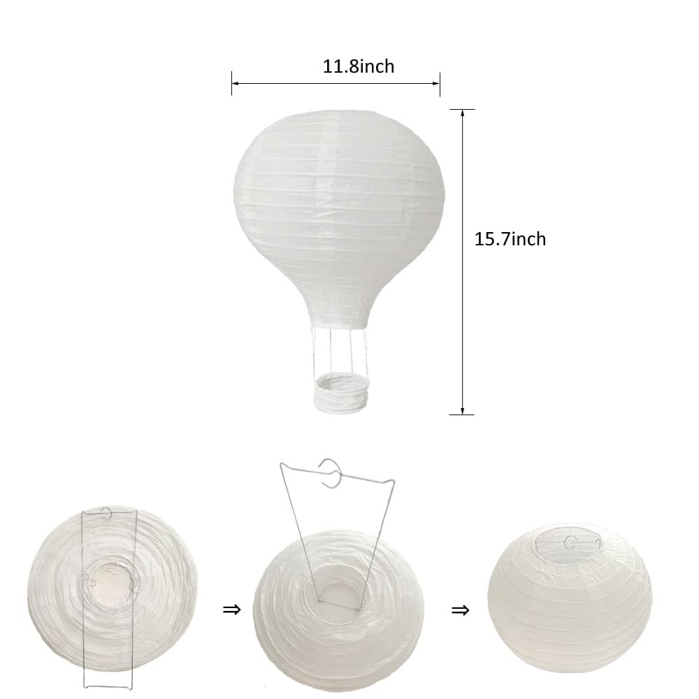 CRAPAPFERT hanging lanterns with easy assembly for quick event setup.