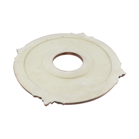 Crapyt bronze carved ceiling medallion center hole design fits conduits and wires