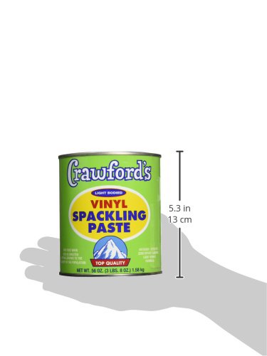 Crawford spackling paste ready-to-use on interior surfaces