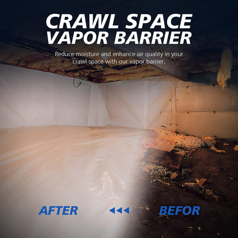 Crawldryer greenhouse cover helps create a stable microclimate for plants.