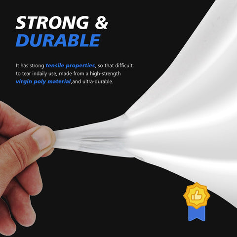 Crawldryer multi-purpose plastic drop cloth for painting and barrier protection.