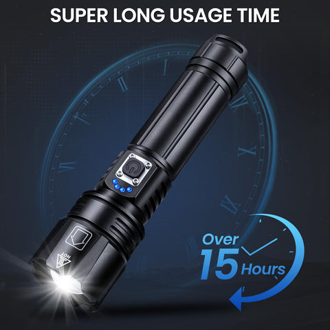 Crazybrace flashlight offers five modes and adjustable beam for versatile lighting