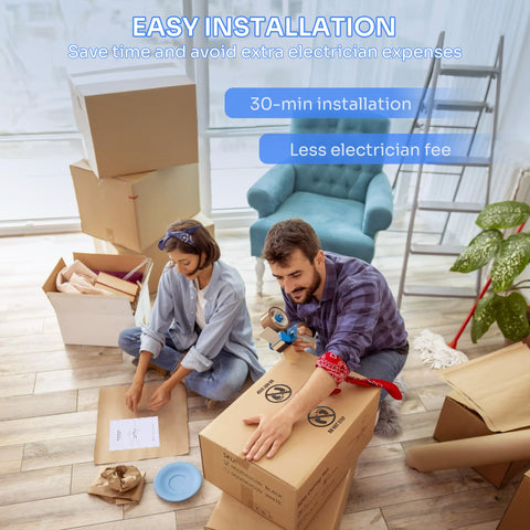 Crazypai suitable for indoor and outdoor spaces with easy installation