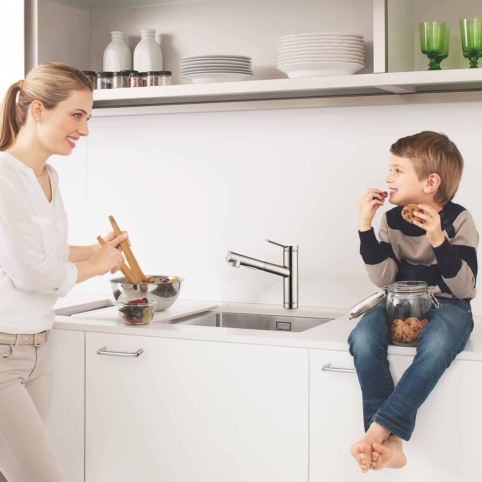 CREA faucet 5-year warranty for long-term confidence.