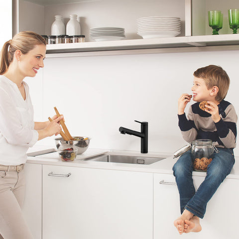 CREA outdoor laundry faucet multi-use option for different setups.