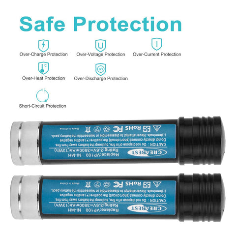 CREABEST durable Versapak battery pack for Black and Decker tools.