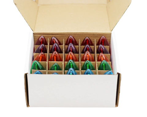 Creative Hobbies color-pack offers red, orange, green, blue, pink.
