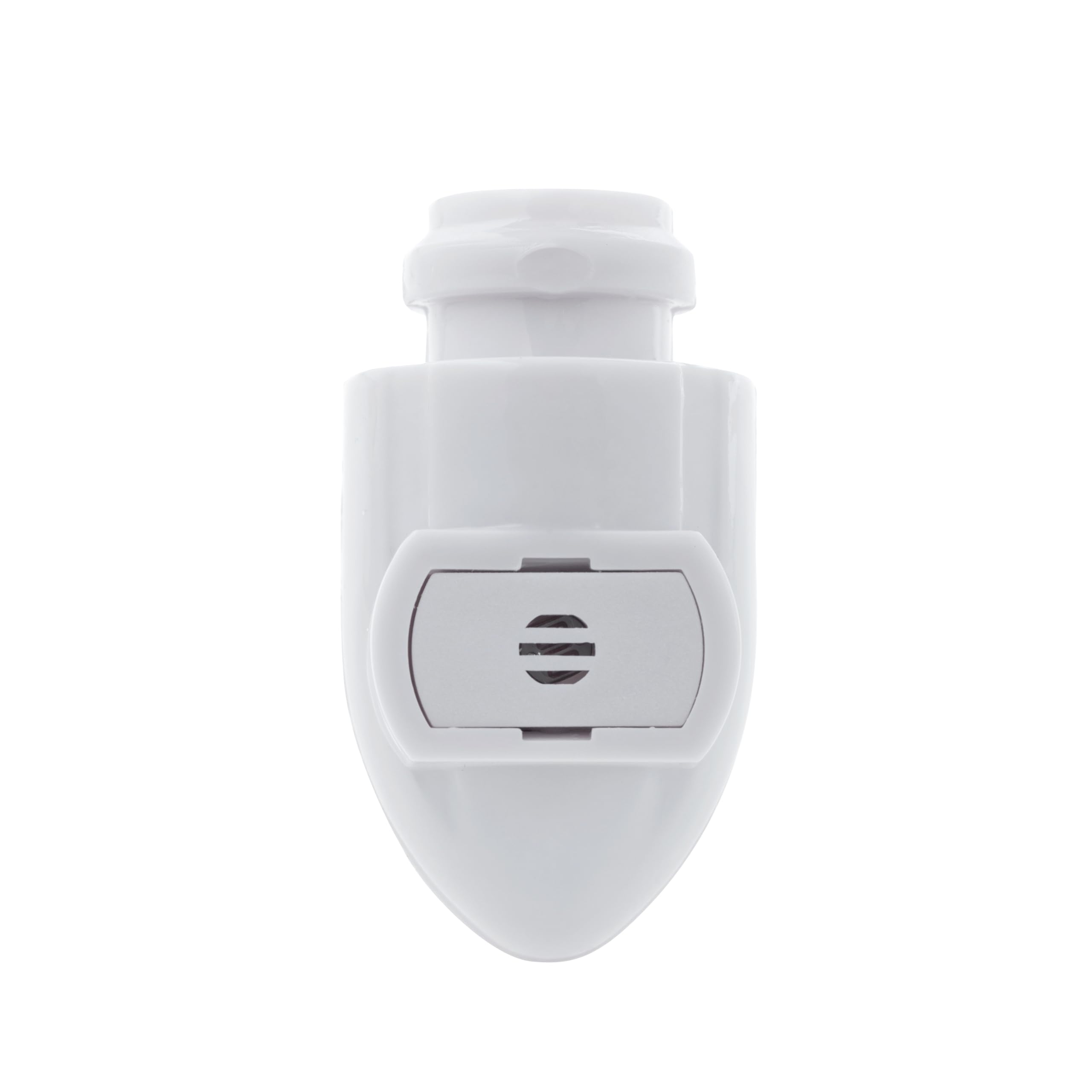 Creative Hobbies sensor closeup highlighting dusk-to-dawn functionality and compact form.