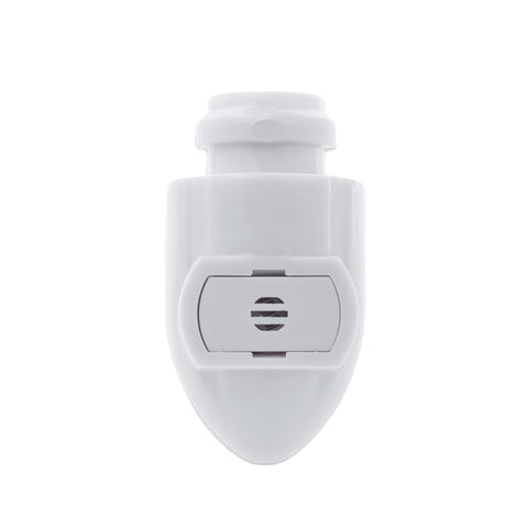 Creative Hobbies sensor closeup highlighting dusk-to-dawn functionality and compact form.