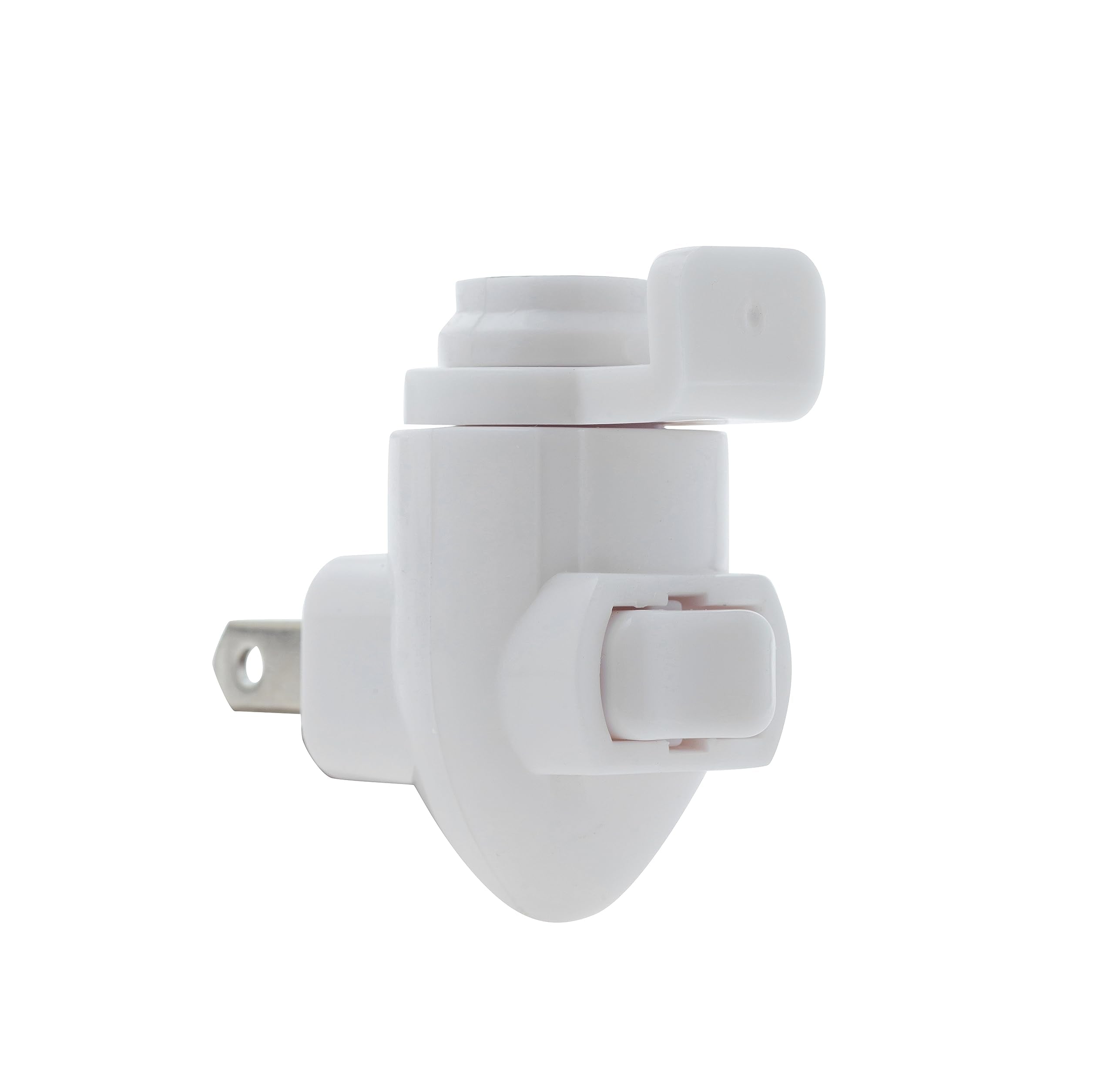 Creative Hobbies plug-in night light module rocker switch close-up for quick on/off.