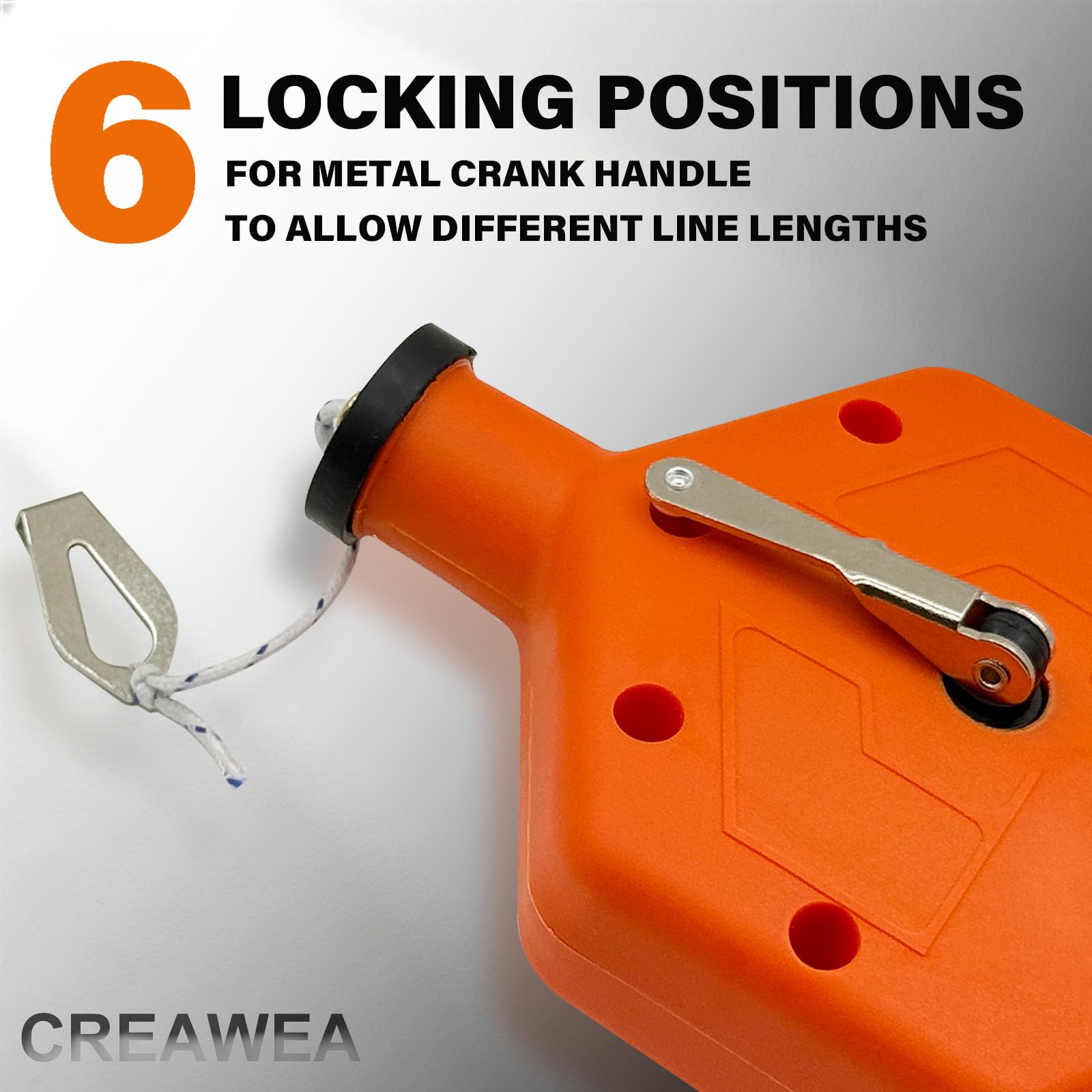 creawea compact chalk box easy to carry and store on job sites
