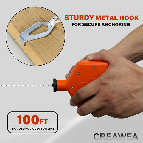 creawea large fill port enables quick chalk refills without downtime