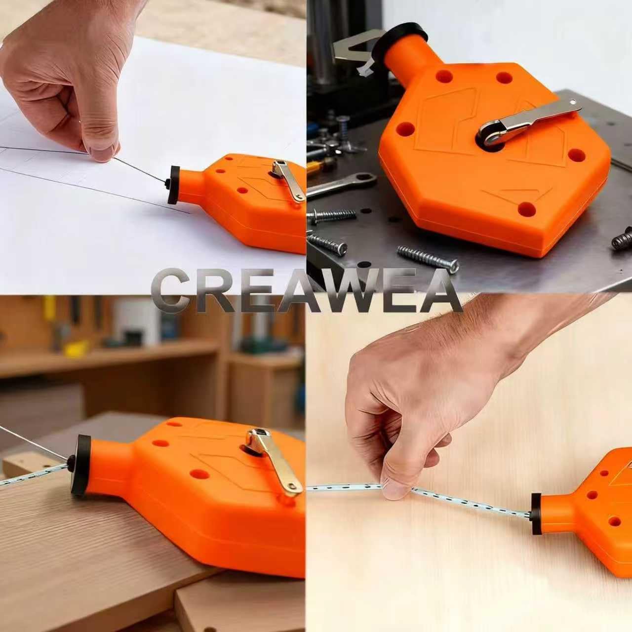creawea durable ABS housing protects against abrasions in tough jobsites