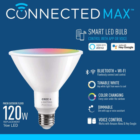 Cree Lighting Connected Max bulb tunable white for focused task lighting