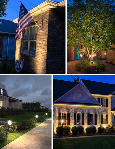 CREPOW wall-mount option lets you place lighting on your facade with ease