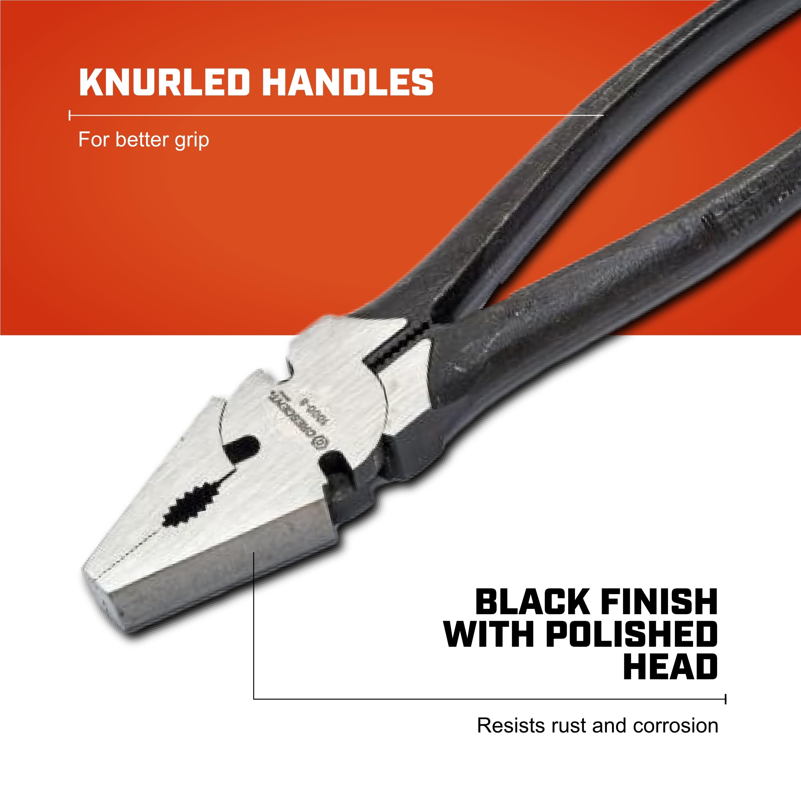 Crescent 8-inch Fence Pliers twisting wire for precise bends.