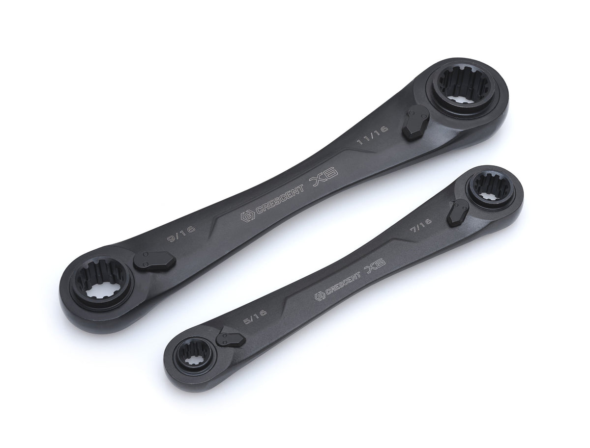 Crescent CX6DBS2 stepped box ends enable torque in tight spaces