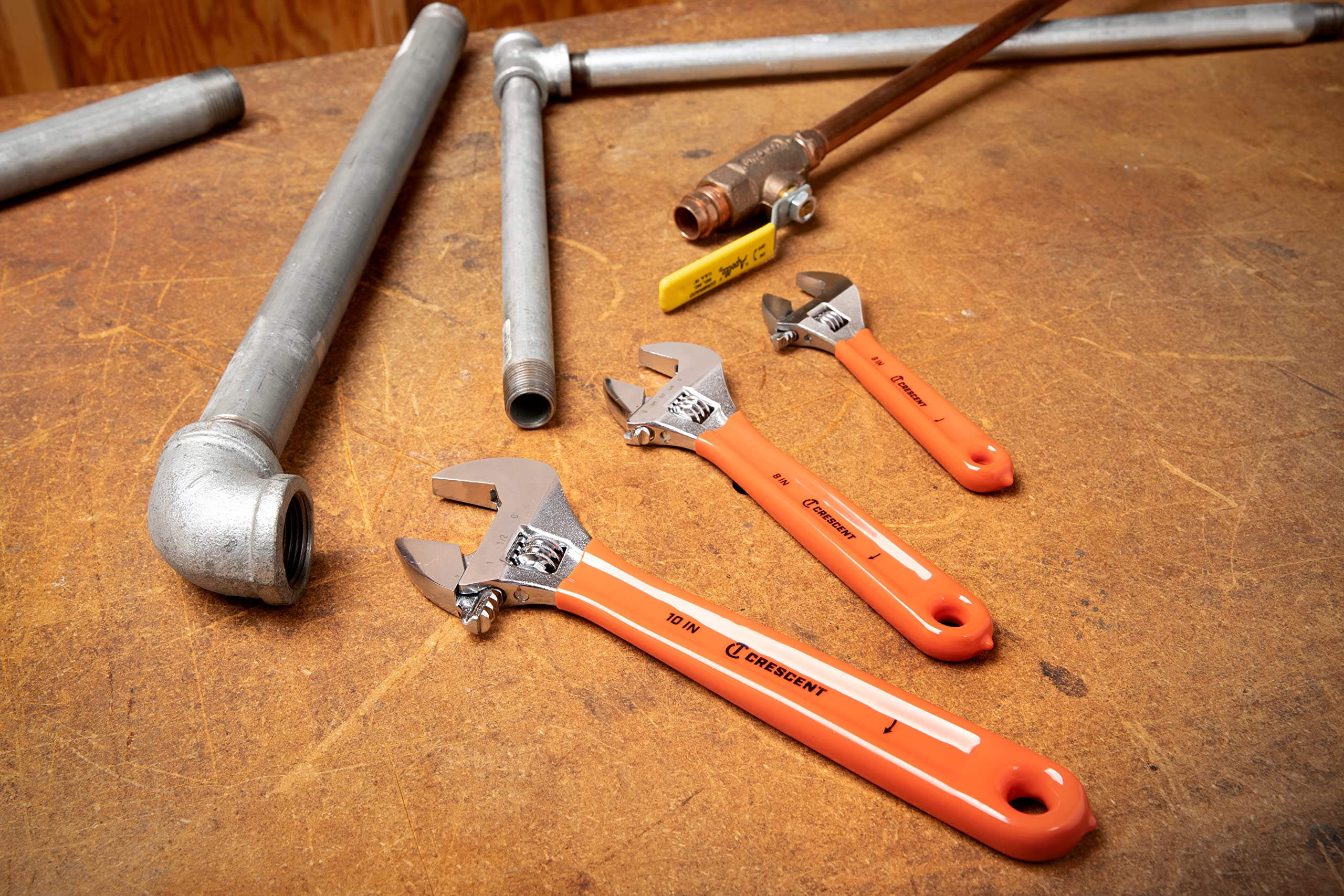 Crescent durable construction supports heavy-duty wrench tasks with long-lasting performance.