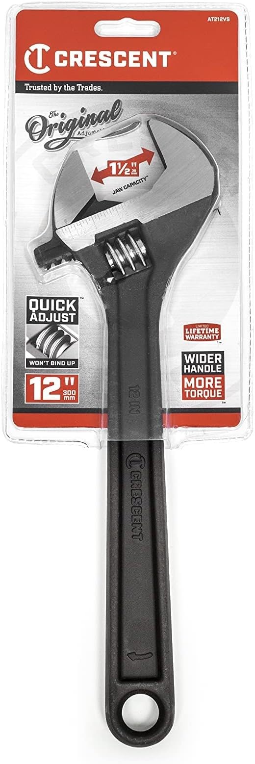 Crescent heavy-duty grip wrench built to withstand demanding projects.