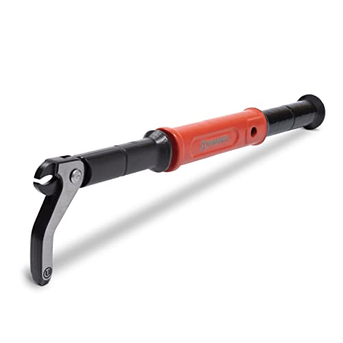 Crescent low profile jaw design grips sunken nails with minimal damage