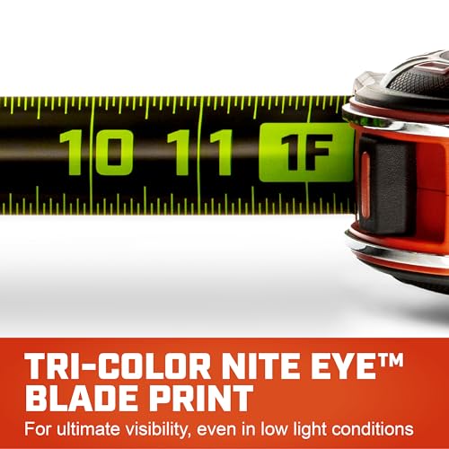 Crescent Lufkin SHOCKFORCE NITE EYE tape case durability against tough jobsite conditions
