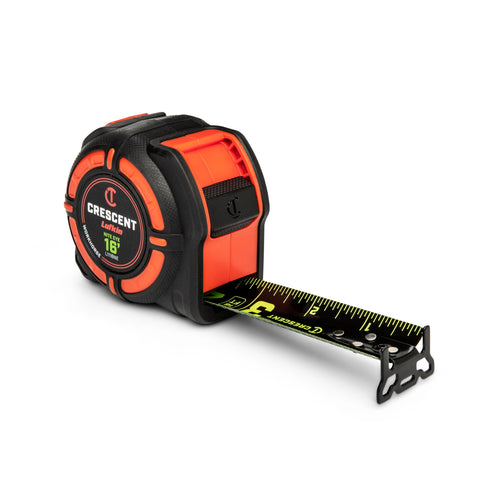 Crescent Lufkin Workhorse 16ft 360 degree end hook supports measurements from any angle