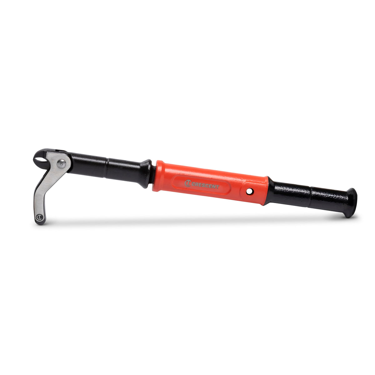 Crescent sliding joint nail puller demonstrates deep nail extraction with minimal damage