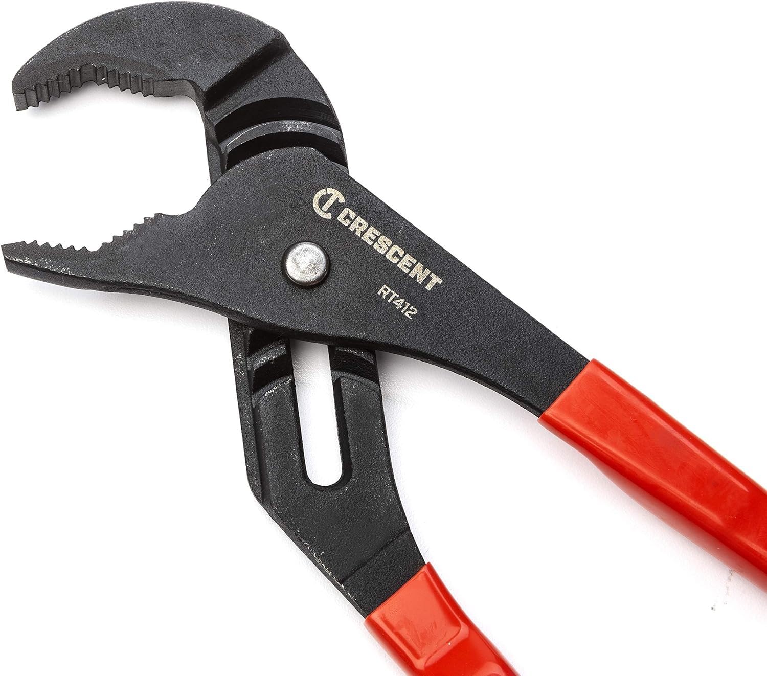 Crescent tongue and groove plier demonstrates adjustable jaw positions for versatile home repair