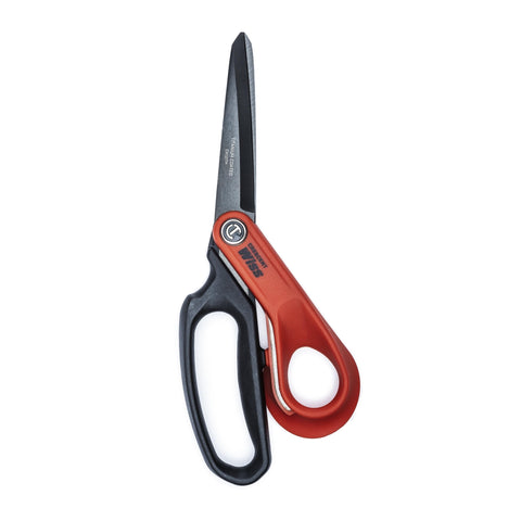 Crescent Wiss CW10TM closeup of titanium blades for durable cuts