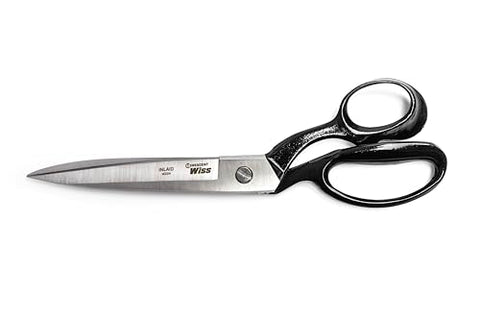 Crescent Wiss Bent Handle close-up showing heavy-duty blades in action.