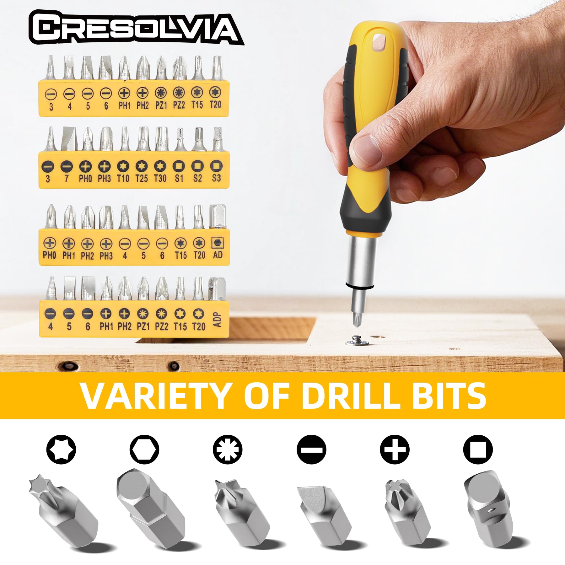 CRESOLVIA socket set stored securely in case