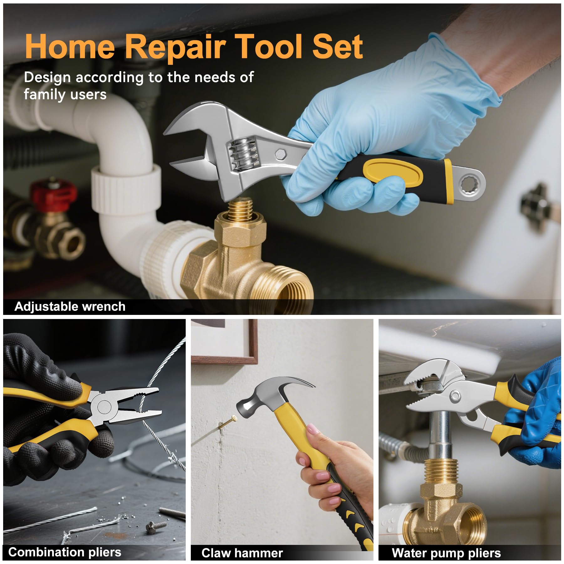 CRESOLVIA 40-piece bit set with magnetic holder for quick screwdriving tasks.