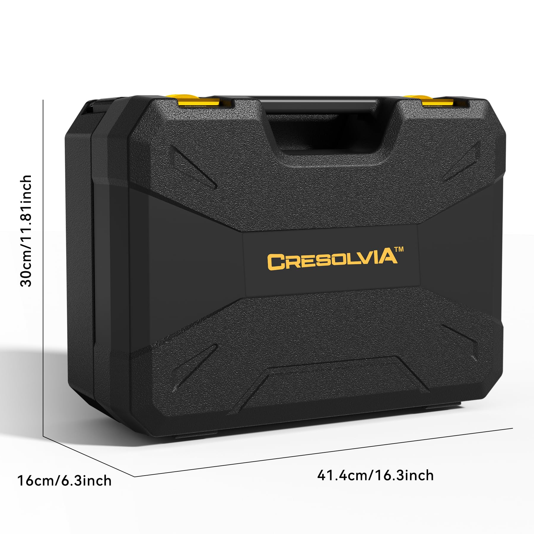CRESOLVIA full toolkit contents organized and ready for DIY homeowners and handymen.