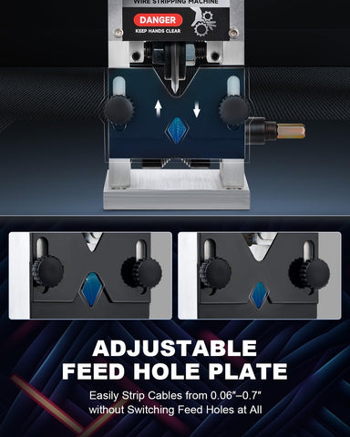 CREWORKS adjustable blade height enables precise insulation removal