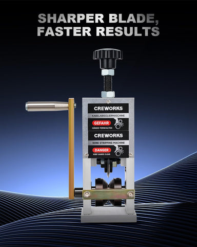 CREWORKS heavy-duty blade crafted from 40CrMo steel for long-lasting performance