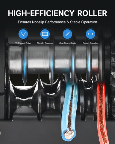 CREWORKS portable wire stripper ready for on the go use