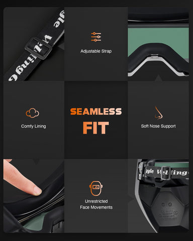 CREWORKS ABS polypropylene build provides durable eye protection