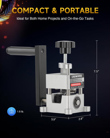 CREWORKS wire stripper portable compact tool for on-site recycling