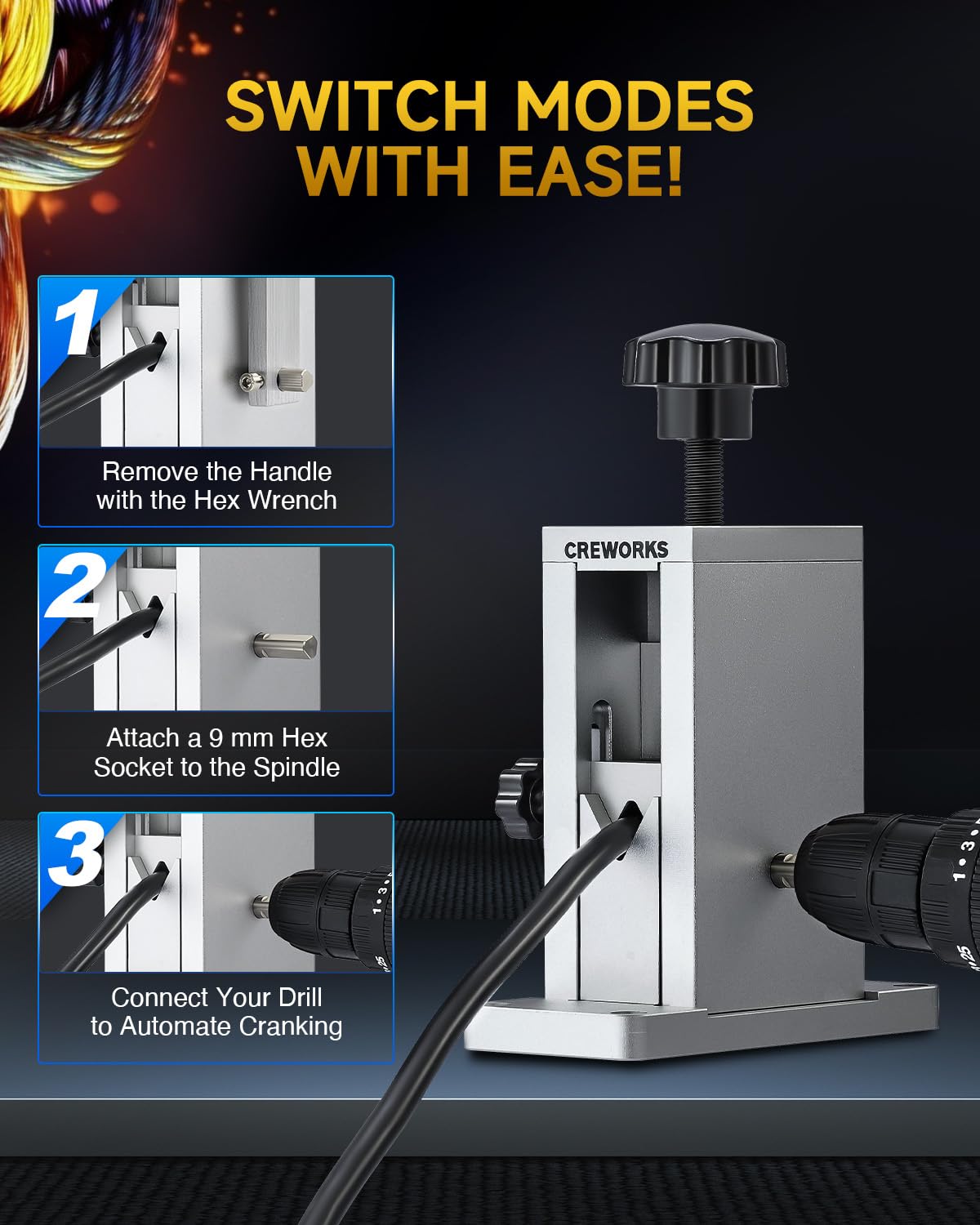 CREWORKS portable design highlights compact, mobile stripping tool