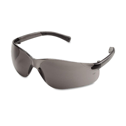 Crews BearKat safety glasses with polarized lens reduce glare for clearer on-site visuals.