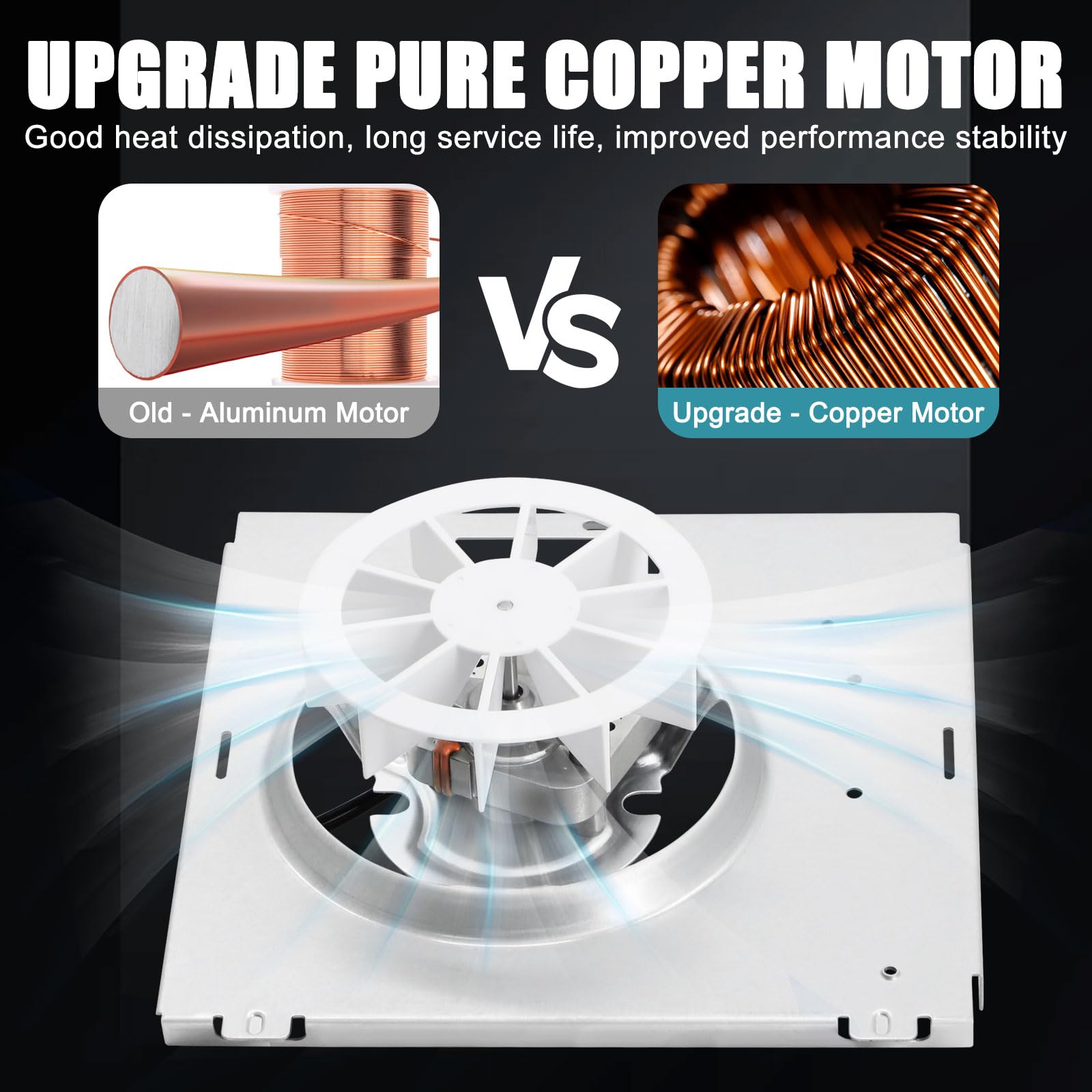 Criditpid 769RF/769RL B unit motor for steady ventilation