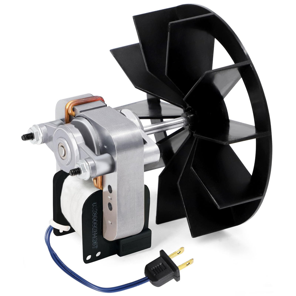 Criditpid BP27 motor front view, easy replacement design for Broan Nutone fans.