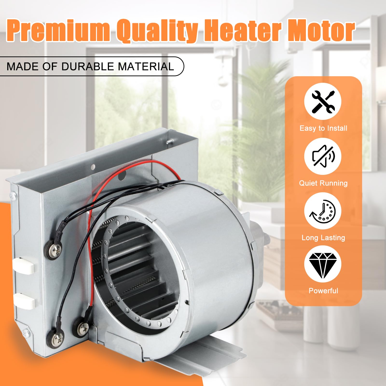 Criditpid Broan-Nutone 665RP motor for reliable heat and smooth ventilation.