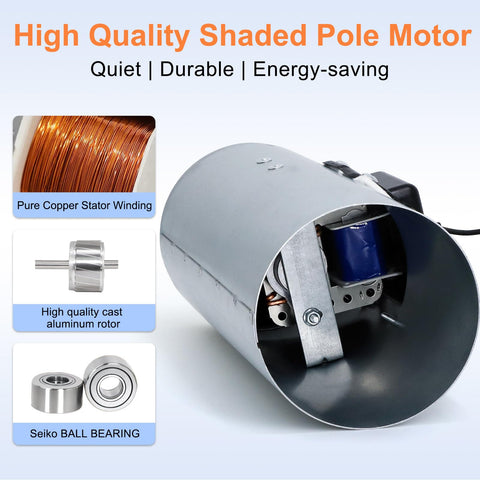 Criditpid combustion air booster image highlighting easy installation and airflow optimization