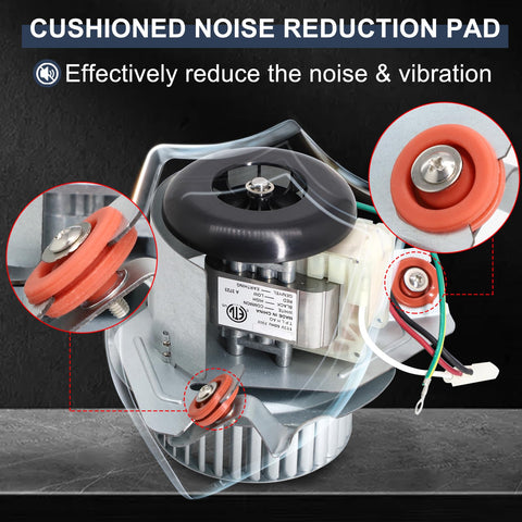 Criditpid draft-inducer compact-design saves space in tight furnaces.