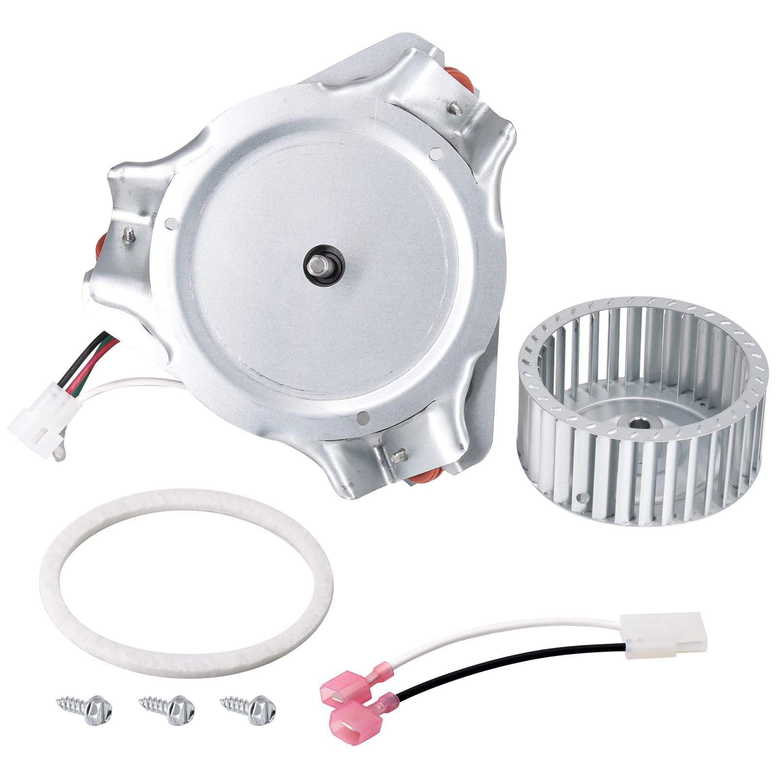 Criditpid draft inducer warranty-card highlights 1-year warranty.