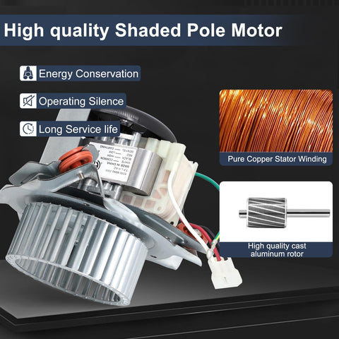 Criditpid draft inducer wiring-connector demonstrates secure wiring for dependable operation.